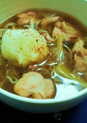 柔らか鶏肉と焼き葱のおろしそば-レシピのメイン写真