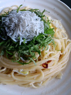 しらすと大葉のペペロンチーノ-レシピのメイン写真