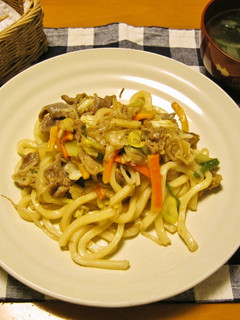 ジンギスカン焼うどん-レシピのメイン写真