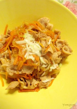 にんにくしょうゆで♫肉野菜炒め-レシピのメイン写真