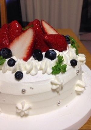 イチゴのムースケーキ-レシピのメイン写真