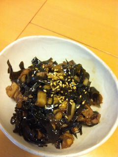 豚肉と昆布の炒め物-レシピのメイン写真