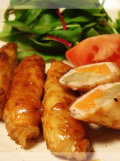 *セロリと人参の豚肉巻き*-レシピのメイン写真