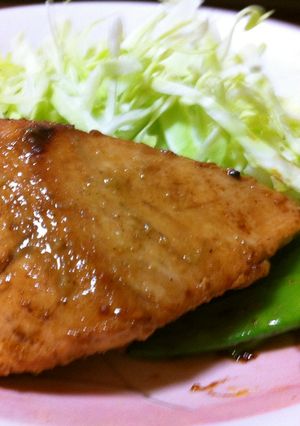 ヘルシー！まぐろステーキ-レシピのメイン写真