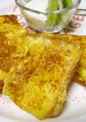 簡単✿フレンチトースト✿コク旨な卵液で♪-レシピのメイン写真