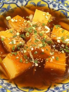 絹揚げ豆腐で簡単煮物-レシピのメイン写真