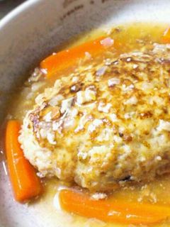 水切り不要!ふわふわ豆腐ハンバーグ-レシピのメイン写真