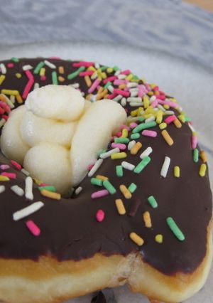 ロールケーキみたいなアイスドーナツ-レシピのメイン写真