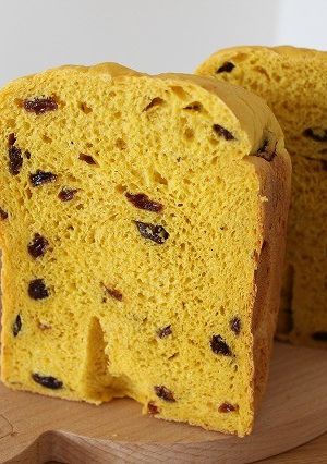 濃厚！50%かぼちゃレーズン食パン HB-レシピのメイン写真