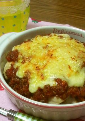 万能挽き肉を使った鶏肉のミートチーズ焼き-レシピのメイン写真