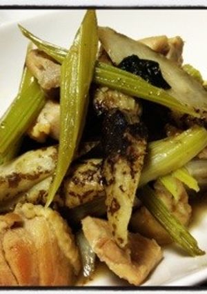 若ゴボウと鶏肉炊いたん-レシピのメイン写真