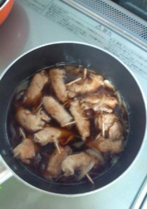 肉巻きごぼう＆にんじん-レシピのメイン写真