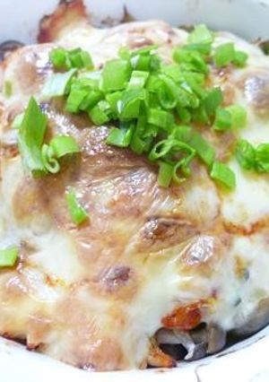 早わざおつまみ☆ポテキムチーグラタン-レシピのメイン写真