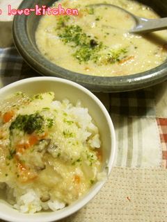 野菜もいっぱいとろろご飯-レシピのメイン写真