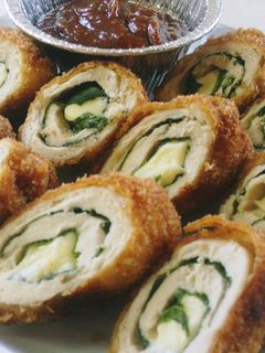 ささみチーズフライ-レシピのメイン写真