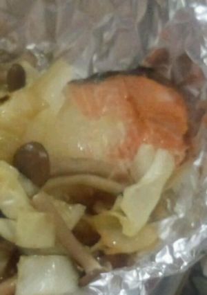 あっという間に！バター香る鮭のホイル焼き-レシピのメイン写真