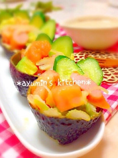 簡単♡おいしい♪アボカドサラダ-レシピのメイン写真