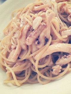 ★酒飲み用w塩辛とキャベツのパスタ★-レシピのメイン写真