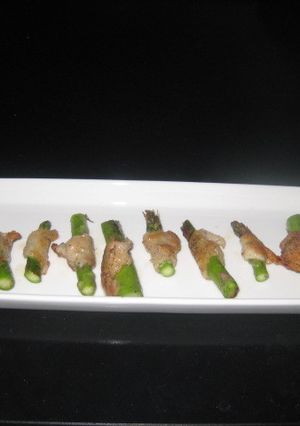 鶏皮のアスパラ巻き-レシピのメイン写真