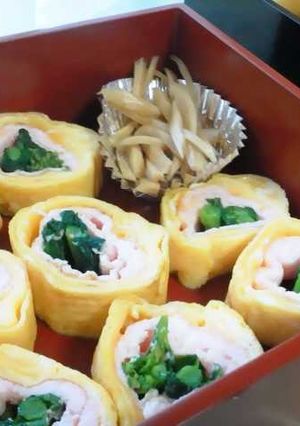 春の卵焼き-レシピのメイン写真