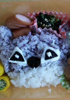 キャラ弁☆★スティッチ-レシピのメイン写真