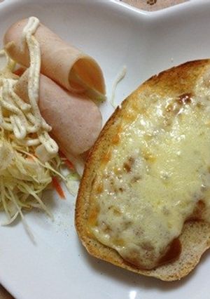甘味噌チーズトースト-レシピのメイン写真