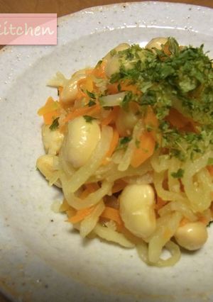 切干し大根と大豆の塩麹煮-レシピのメイン写真