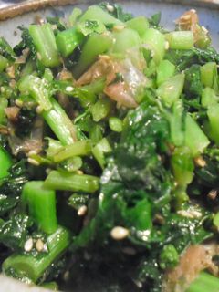 大根葉の炒め-レシピのメイン写真