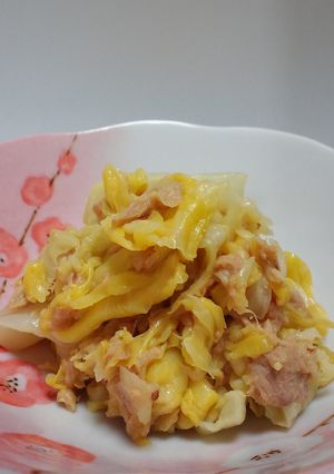 きゃべつとツナのマスタード和え-レシピのメイン写真