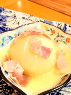 新玉ねぎの丸々煮-レシピのメイン写真