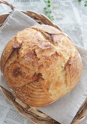 自家製酵母でカンパーニュ-レシピのメイン写真