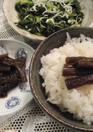 ツワブキの手抜きつくだ煮-レシピのメイン写真