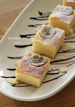 簡単！バナナヨーグルトケーキ-レシピのメイン写真