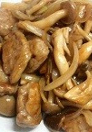 豚肉ときのこのオイスターソース炒め-レシピのメイン写真