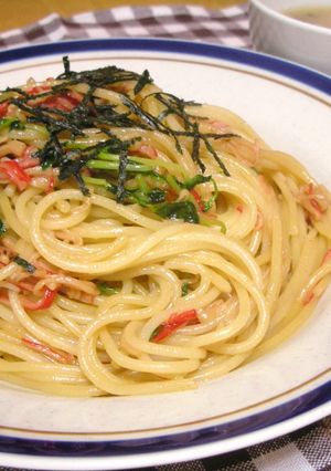 かにかまと豆苗のぱすた☀-レシピのメイン写真
