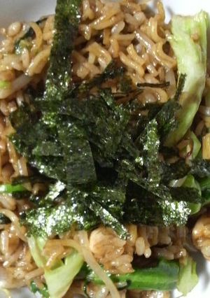 簡単そば飯-レシピのメイン写真