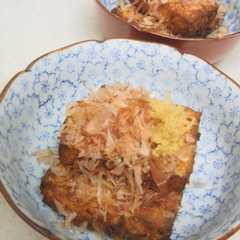 รูปของ 塩麹豆腐で♡油揚げ　＆　厚揚げ