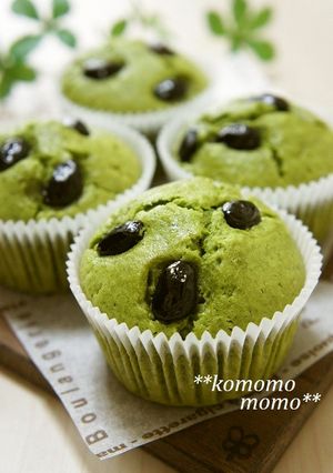 練乳でミルキー♥抹茶マフィン♥-レシピのメイン写真