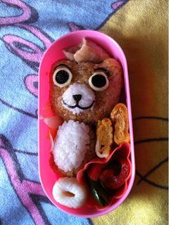 学童のお弁当~クマちゃん~-レシピのメイン写真