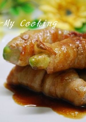 アボカド豚肉巻き醤油-レシピのメイン写真
