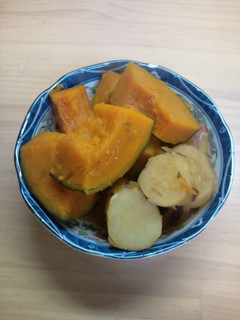 かぼちゃとさつまいもの煮物-レシピのメイン写真