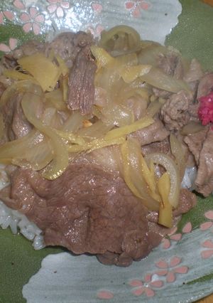 牛どん-レシピのメイン写真