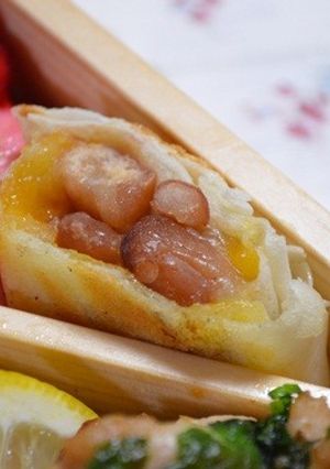 お弁当に♪うずら豆とチーズの春巻き-レシピのメイン写真