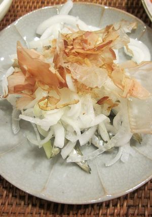 かますごと新玉ねぎのポン酢がけ-レシピのメイン写真