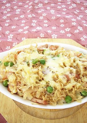 即席ラーメンの目玉リゾット-レシピのメイン写真