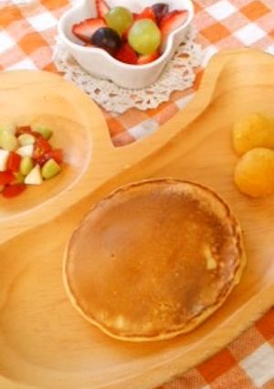 離乳食にも☆卵なし♪豆腐入りホットケーキ-レシピのメイン写真