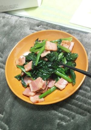 ほうれん草のソテー-レシピのメイン写真