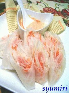 .:*:PINK・生春巻きサラダ.:*:-レシピのメイン写真