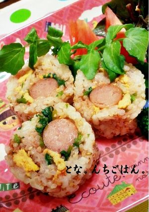 ウインナーとクレソンの巻き寿司-レシピのメイン写真
