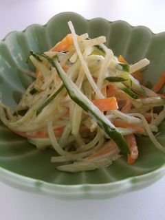 ごぼうとにんじんのサラダ-レシピのメイン写真